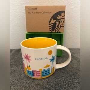 Starbucks Florida Mug - You are Here very gently used. In original box.